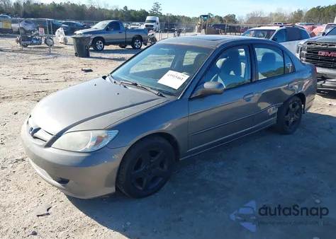 2004 Honda Civic Ex z USA, uszkodzony, nr VIN 2HGES26764H639020